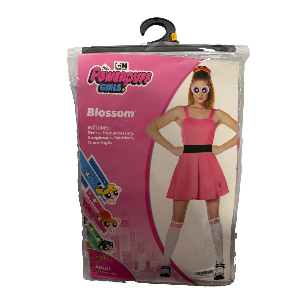 The Powerpuff Girls Blossom Adult Costume Spirit Halloween Small 4-6